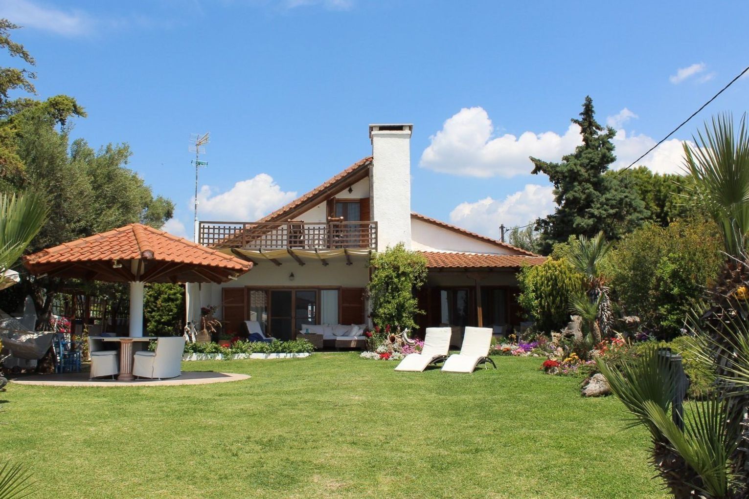 The villa