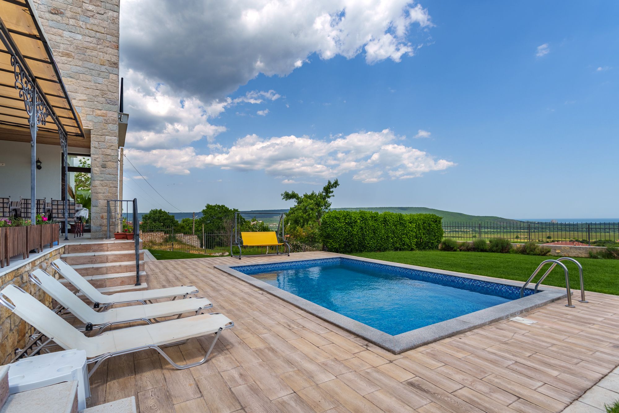 Villa Poemia- luxury family villa with pool and sea view 6
